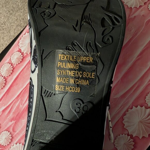 Hot Chocolate Design Chocolaticas Mid Heels Key Mary Jane Pump-Size 39 (US 9) - Picture 9 of 10